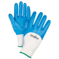 Gants enduits et tricot&eacute;s sans coutures de poids moyen, 8/Moyen, R&ecirc;vetement Nitrile, Calibre 13, Enveloppe en Coton EastCoast Offshore Supplies