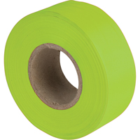Flagging Tape, 1.1875" W x 150' L, Fluorescent Lime EastCoast Offshore Supplies