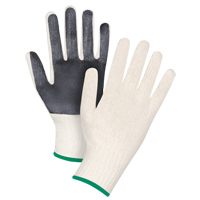 Gants en tricot &agrave; paume enduite, Poly/coton, Un c&ocirc;t&eacute;, Calibre 7, Moyen EastCoast Offshore Supplies