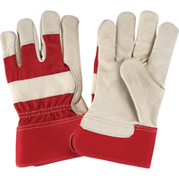 Gants d'ajusteur &agrave; paume s&egrave;che de premi&egrave;re qualit&eacute;, Grand, Paume en Cuir fleur de vache, Doublure en Coton EastCoast Offshore Supplies