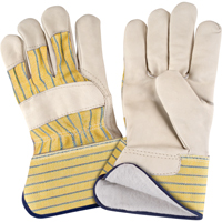 Abrasion-Resistant Winter-Lined Fitters Gloves, X-Large, Grain Cowhide Palm, Cotton Fleece Inner Lining EastCoast Offshore Supplies