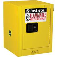 Sure-Grip&reg; EX Countertop Flammable Safety Cabinet, 4 gal., 1 Door, 17" W x 22" H x 17" D EastCoast Offshore Supplies