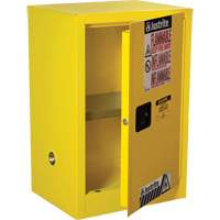 Sure-Grip&reg; EX Compac Flammable Safety Cabinet, 12 gal., 1 Door, 23.25" W x 35" H x 18" D EastCoast Offshore Supplies