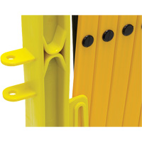 Barri&egrave;re Xpandit, 36" h x 11,5' lo, Noir/Jaune EastCoast Offshore Supplies