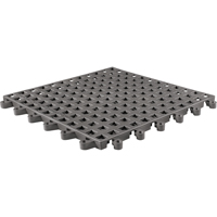 Tapis Ergodeck tout usage No 564 & No 566, PVC, 1-1/2' la c, 1-1/2' lo, 7/8" &eacute;paisseur, Charbon EastCoast Offshore Supplies