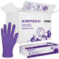 Kimtech Examination Gloves, X-Small, Nitrile, 6-mil, Powder-Free, Purple, Class 2 EastCoast Offshore Supplies