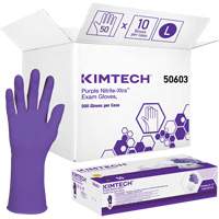 Kimtech Examination Gloves, Large, Nitrile, 6-mil, Powder-Free, Purple, Class 2 EastCoast Offshore Supplies
