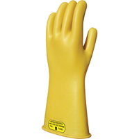 Yellow Natural Rubber Insulating Gloves, ASTM Class 2, Size 8, 14" L EastCoast Offshore Supplies