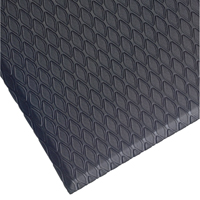 Tapis Cushion Max, Losange, 2' x 3' x 5/8", Charbon, Nitrile/PVC EastCoast Offshore Supplies