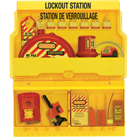 Deluxe Lockout Stations, Aluminum Padlocks, 32 Padlock Capacity, Padlocks Included EastCoast Offshore Supplies