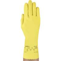 VersaTouch&reg; 297 Gloves, Size X-Large/10, 12" L, Rubber Latex, Flock-Lined Inner Lining, 20-mil EastCoast Offshore Supplies