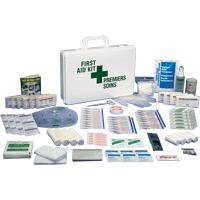 Trousses de premiers soins standards pour le bureau, Dispositif m&eacute;dical Classe 1, Boîte en plastique EastCoast Offshore Supplies