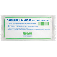 Compress (Pressure) Bandages - Sterile, 4-1/4" L x 3-1/2" W EastCoast Offshore Supplies