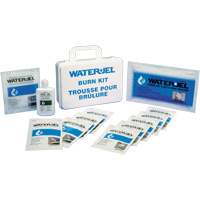 Trousses d'urgence pour brûlures Water Jel, Boîte en plastique de 36 unit&eacute;s, Classe 2 EastCoast Offshore Supplies