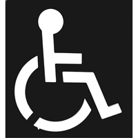 Parking Lot Stencils, English, 37" x 43" EastCoast Offshore Supplies