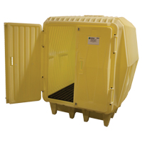 Hazard Hut&reg;, 63.5" L x 68" W x 72.5" H, 4000 lbs. Load Capacity EastCoast Offshore Supplies