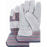 Gants d'ajusteur de premi&egrave;re qualit&eacute;, Grand, Paume en Cuir de vache refendu, Doublure en Coton EastCoast Offshore Supplies