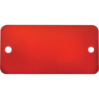 Blank Tags, Aluminum, 3" W x 1" H EastCoast Offshore Supplies
