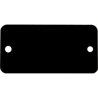 Blank Tags, Aluminum, 3" W x 1" H EastCoast Offshore Supplies