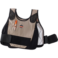 6215 Phase Change Cooling Vests, Small/Medium, Khaki EastCoast Offshore Supplies