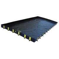 Bermes Rigid-Lock QuickBerm, Capacit&eacute; 1795 gal., 12' la x 20' lo x 12" h, Paroi &agrave; piquets EastCoast Offshore Supplies