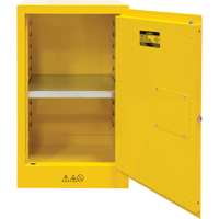 Flammable Storage Cabinet, 12 gal., 1 Door, 23" W x 35" H x 18" D EastCoast Offshore Supplies