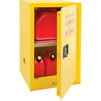 Flammable Storage Cabinet, 12 gal., 1 Door, 23" W x 35" H x 18" D EastCoast Offshore Supplies