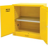 Armoire pour produits inflammables, 22 gal., 2 Porte(s), 35" La x 35" h x 22" p EastCoast Offshore Supplies