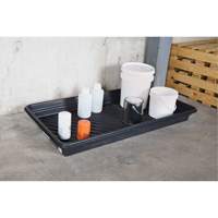 Plateaux Ultra-Utility Trays, 12" lo x 48" la x 4,75" h, Cap. de d&eacute;versement 12 gal. EastCoast Offshore Supplies