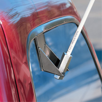 Safety Whip&reg; Light-Duty Whips, Window Mount, 5' High, Orange EastCoast Offshore Supplies