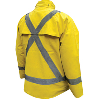 Veste de mineur Miner 49er, N&eacute;opr&egrave;ne, Petit, Vert lime EastCoast Offshore Supplies