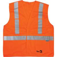 Vestes de s&eacute;curit&eacute; ignifug&eacute;es, Orange haute visibilit&eacute;, Moyen/Petit, Polyester EastCoast Offshore Supplies