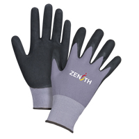 Gants ZX-1 de premi&egrave;re qualit&eacute; compatibles avec les &eacute;crans tactiles, 10/T-Grand, R&ecirc;vetement Nitrile/Mousse de nitrile, Calibre 15, Enveloppe en Nylon EastCoast Offshore Supplies