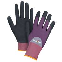 Gants enduits de premi&egrave;re qualit&eacute; ZX-2, 7/Petit, R&ecirc;vetement Nitrile/Mousse de nitrile, Calibre 18, Enveloppe en Nylon EastCoast Offshore Supplies