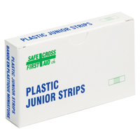 Bandages en bandes Juniors, Rectangulaire/carr&eacute;e, 1-1/2", Plastique, Non st&eacute;rile EastCoast Offshore Supplies