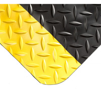 Smart Mats No.497, Diamond, 4' x 10' x 1", Black/Yellow, PVC/Urethane EastCoast Offshore Supplies