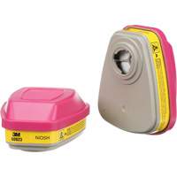 6000 Series Respirator Cartridges, Gas/Vapour Cartridge, Organic Vapour/Acid Gas/P100 EastCoast Offshore Supplies