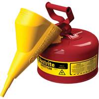 Safety Cans, Type I, Steel, 1 US gal., Red, FM Approved/UL/ULC Listed EastCoast Offshore Supplies