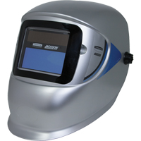 WH40 Variable ADF Welding Helmet, 3.77" L x 1.65" W View Area, 9 - 13 Shade Range, Silver EastCoast Offshore Supplies