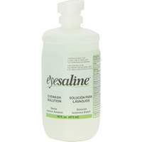 Saline Eyewash Bottles, Full Bottle, 16 oz. EastCoast Offshore Supplies