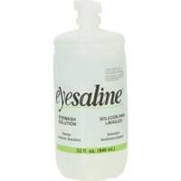 Saline Eyewash Bottles, Full Bottle, 32 oz. EastCoast Offshore Supplies