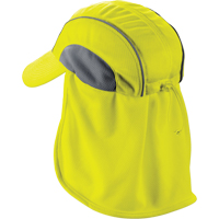 Chill-Its&reg; 6650 Cooling Hats with Neck Shades, Hi-Vis Lime EastCoast Offshore Supplies
