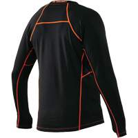 Long Sleeve Thermal Shirts, Men's, Medium, Black EastCoast Offshore Supplies