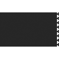 Carrelage emboîtable no 502 m&acirc;le Rejuvenator , Ur&eacute;thane, 2' la c, 5' lo, 5/8" &eacute;paisseur, Noir EastCoast Offshore Supplies