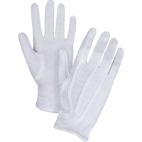 Gants pour serveur/parade, Coton, Poignet &agrave; ourlet, Petit EastCoast Offshore Supplies