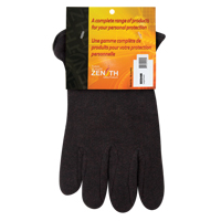 Gants de jersey, Grand, Brun, Molleton rouge, &agrave; enfiler EastCoast Offshore Supplies