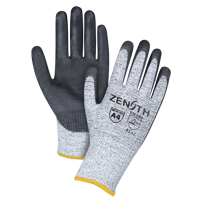 Gants &eacute;lastiques sans coutures r&eacute;sistants &agrave; la coupe, Taille 2T-Grand/11, Calibre 13, Rev&ecirc;tement Polyur&eacute;thane, Enveloppe en PEHP, ANSI/ISEA 105 niveau 4/EN 388 niveau 5 EastCoast Offshore Supplies