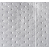 Feuilles absorbantes li&eacute;es de premi&egrave;re qualit&eacute;, Huile seulement, 15" x 17", 8 gal. d'absorption EastCoast Offshore Supplies