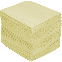 Premium Fine Fiber Sorbent Pads, Hazmat, 15" x 17", 30 gal. Absorbancy EastCoast Offshore Supplies