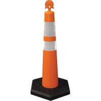 C&ocirc;ne de canalisation, Hauteur 42", Orange EastCoast Offshore Supplies